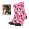 Picture of Custom Christmas Socks For Your Best Grand Daughter - Personalized Funny Photo Face Socks for Men & Women - Best Gift for Family