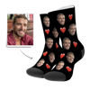 Picture of Custom Face Socks For Gift - Colorful - Personalized Funny Photo Face Socks for Men & Women - Best Gift for Family