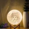 Picture of Magic 3D Personalized Photo Moon Lamp with Touch Control for Baby (10cm-20cm) | Customized Moon Lamp With Photo & Text | Best Gift Idea for Birthday, Thanksgiving, Christmas etc.