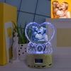 Picture of Custom Crystal Photo For Mom: Bluetooth Music Box Light Base | Personalized Crystal Photo | Unique Gift for Birthday Mother's Day Christmas etc.