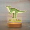 Picture of Custom Name Night Light for Kids | Personalized Cartoon Pachycephalosaurus Night Light with LED Lighting for Children | Personalized It With Your Kid's Name | Best Gifts Idea for Birthday, Thanksgiving, Christmas etc.