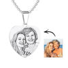 Picture of Personalized Photo Necklace in 925 Sterling Silver - Customize With Any Photo | Custom Photo Necklace 925 Sterling Silver
