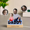 Picture of Custom Face Night Light | Personalized Night Light Daddy & Child Night Light Gifts for Father | Best Gifts Idea for Birthday, Thanksgiving, Christmas etc.
