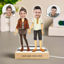 Picture of Custom Casual Wear Night Light | Personalized Faces Night Light for Friends | Funny Original Gifts for Valentine's Day, Birthday, Thanksgiving, Christmas etc.