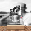 Picture of Personalized Couple Photo Night Light With Scannable Acrylic Song Plaque | Custom Song Album Cover Night Light for Music Lovers | Personalized Gift for Memorial Day, Birthday, Thanksgiving, Christmas etc.