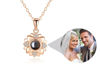 Picture of Personalized Projection Photo Zircon Necklace Jewelry  - Customize With Any Photo | Custom Photo Necklace in Copper or 925 Sterling Silver