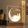 Picture of Moon Island Night Light | Personalized It With Your Kid's Name | Best Gifts Idea for Birthday, Thanksgiving, Christmas etc.