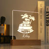 Picture of Beach Bus Night Light | Personalized It With Your Kid's Name | Best Gifts Idea for Birthday, Thanksgiving, Christmas etc.