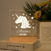 Picture of Unicorn Night Light | Personalized It With Your Kid's Name | Best Gifts Idea for Birthday, Thanksgiving, Christmas etc.