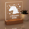 Picture of Unicorn Night Light | Personalized It With Your Kid's Name | Best Gifts Idea for Birthday, Thanksgiving, Christmas etc.