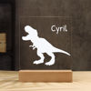 Picture of Dinosaur Night Light | Personalized It With Your Kid's Name | Best Gifts Idea for Birthday, Thanksgiving, Christmas etc.