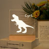 Picture of Dinosaur Night Light | Personalized It With Your Kid's Name | Best Gifts Idea for Birthday, Thanksgiving, Christmas etc.
