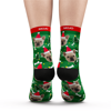 Picture of Christmas Custom Dog Photo Socks With Your Text - Personalized Funny Photo Face Socks for Men & Women - Best Gift for Family