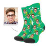 Picture of Custom Photo Socks With Best Boyfriend Text - Personalized Funny Photo Face Socks for Men & Women - Best Gift for Family