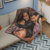 Picture of Customized Family Blankets For Gifts | Best Gifts Idea for Birthday, Thanksgiving, Christmas etc.