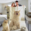 Picture of Pet Photo Blanket | Pet Gifts | Custom Blanket | Personalized Photo Blankets | Custom Collage Blankets | Best Gifts Idea for Birthday, Thanksgiving, Christmas etc.
