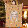 Picture of Custom Photo Blanket For Your Loved Ones | Best Gifts Idea for Birthday, Thanksgiving, Christmas etc.