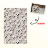 Picture of Personalized Person And Pet Fleece Blanket | Best Gifts Idea for Birthday, Thanksgiving, Christmas etc.