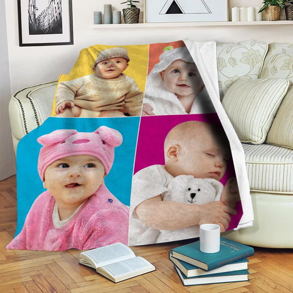 Picture of Custom Photo Blanket | Custom Collage Blankets With Picture | Family Memorial Picture Blanket | Best Gifts Idea for Birthday, Thanksgiving, Christmas etc. Custom Photo Blanket | Custom Collage Blankets With Picture | Family Memorial Picture Blanket | Best Gifts Idea for Birthday, Thanksgiving, Christmas etc.