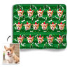 Picture of Custom Fleece Blanket With Dog Photo | Christmas Gift | Best Gifts Idea for Birthday, Thanksgiving etc.
