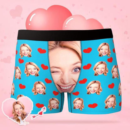 Picture of Personalized Funny Photo Face Underwear for Men - Best Gift for Him