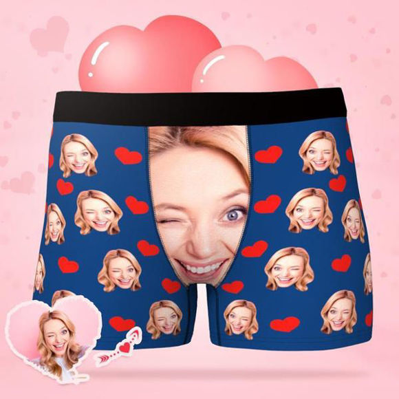 Picture of Personalized Funny Photo Face Underwear for Men - Best Gift for Him