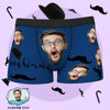 Picture of Custom Men's Funny Boxer Briefs - Personalized Funny Photo Face Underwear for Men - Best Gift for Him