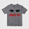Picture of Custom Photo Short Sleeve T-shirt  - Custom Comic Eyebrows Eyes Boy T-Shirts Personalized Month