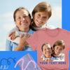 Picture of Custom Photo Short Sleeve T-shirt - Personalize Shirt With Photo Custom Image Tee