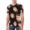 Picture of Custom Photo Short Sleeve T-shirt - Funny Face Copy  Custom T-Shirt Personalized Add Your Image