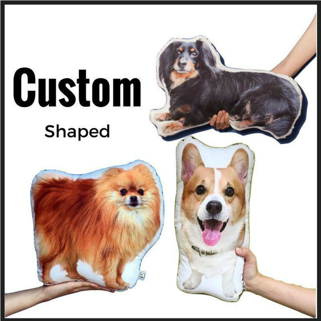 Picture of Custom 3D Dog Pillow｜Personalize With Your Pet｜Best Gift Idea for Birthday, Thanksgiving, Christmas etc.