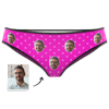 Picture of Custom Love Face Photo Panties Women - Personalized Funny Photo Face Underwear for Women - Best Gift for Her