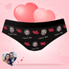 Picture of Custom Women's Panties for Her I Love You - Personalized Funny Photo Face Underwear for Women - Best Gift for Her