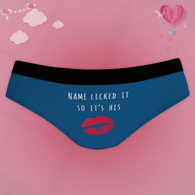 Picture of Custom Name Panty Gifts for Women - Personalized Funny Photo Face Underwear for Women - Best Gift for Her