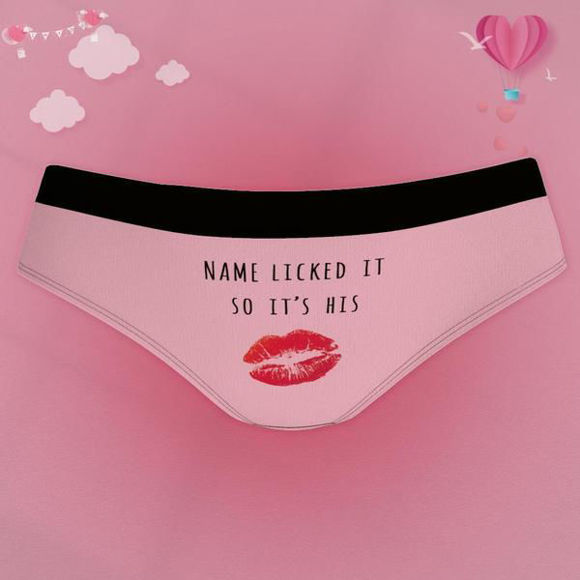 Picture of Custom Name Panty Gifts for Women - Personalized Funny Photo Face Underwear for Women - Best Gift for Her
