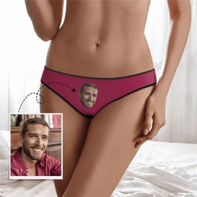 Picture of Custom Ladies Panties Sexy - Personalized Funny Photo Face Underwear for Women - Best Gift for Her