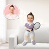 Picture of Custom Face Pillow Tennis With Your Face Unique Personalized｜Best Gift Idea for Birthday, Thanksgiving, Christmas etc.