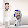 Picture of Custom Astronauts Face  Pillow With Your Face Unique Personalized｜Best Gift Idea for Birthday, Thanksgiving, Christmas etc.
