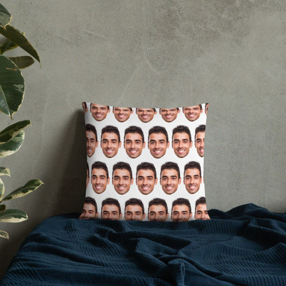 Picture of Custom Face Pillow | Custom Pillow | Custom Photo Pillow | Pillow with Photo | Personalized Pillow | Best Gift Idea for Birthday, Thanksgiving, Christmas etc.