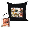 Picture of Custom Photo Collage Pillow With Insert | Personalized Pillow With A Photo | Milestone Pillow | Put Your Cat or Dog Photo On A Throw Pillow | Best Gift Idea for Birthday, Thanksgiving, Christmas etc.