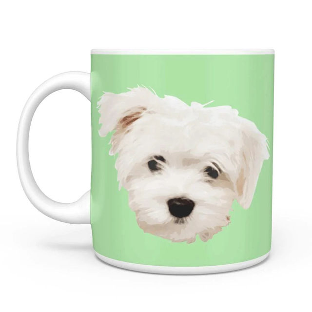 Picture of Custom Pet Avatar Mug Multicolor | Best Gift Idea for Birthday, Thanksgiving, Christmas etc.