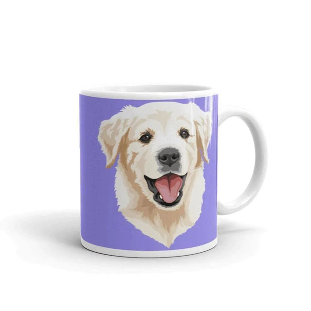 Picture of Custom Pet Avatar Mug Multicolor | Best Gift Idea for Birthday, Thanksgiving, Christmas etc.