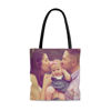 Picture of Custom Famliy Photo Portable Hand Canvas Bag | Best Gift Idea for Birthday, Thanksgiving, Christmas etc.