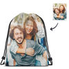 Picture of Custom Drawstring Bag Photo Sportpack | Best Gifts Idea for Birthday, Thanksgiving, Christmas etc.