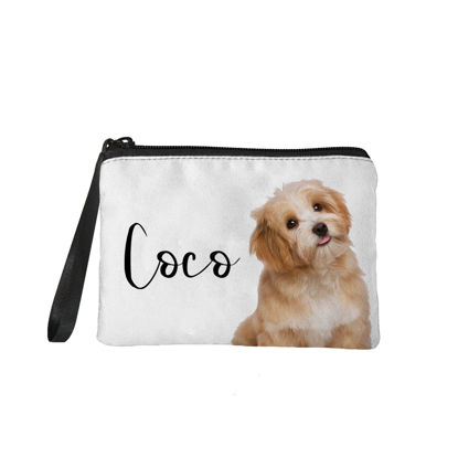 Picture of Custom Photo Portable Coin Purse | Personalized Pet Photo Coin Purse | Personalized Pet Photo And Name | Custom Gifts For Pet Lovers | Best Gifts Idea for Birthday, Thanksgiving, Christmas etc.
