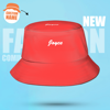 Picture of Custom Bucket Hat | Bucket Hat with Text | Personalize Wide Brim Outdoor Summer Cap |  Hats Gift for Lover | Best Gifts Idea for Birthday, Thanksgiving, Christmas etc.