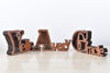 Picture of Custom Wooden Name Piggy Bank for Kids - Personalized Large Piggy Banks 26 Alphabet B - Transparent Money Saving Box - Gift for Boys and Girls