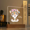 Picture of Sitting Tiger Night Light｜Personalized It With Your Kid's Name｜Best Gift Idea for Birthday, Thanksgiving, Christmas etc.