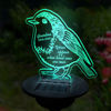 Picture of Personalized Solar Night Light ｜ Bird ｜Customized Garden Solar Light for Memorial