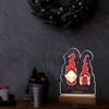 Picture of Santa Couple LED Night Light Gift for Christmas｜Best Gift Idea for Birthday, Thanksgiving, Christmas etc.